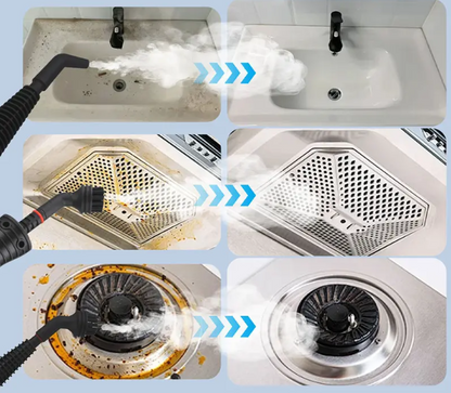 Blastly™ SteamForce Pro — Handheld Steam Cleaner