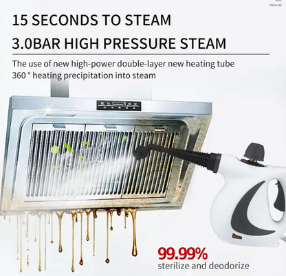 Blastly™ SteamForce Pro — Handheld Steam Cleaner