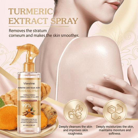 Viareline™ - Kojic Acid Turmeric Exfoliating Spray
