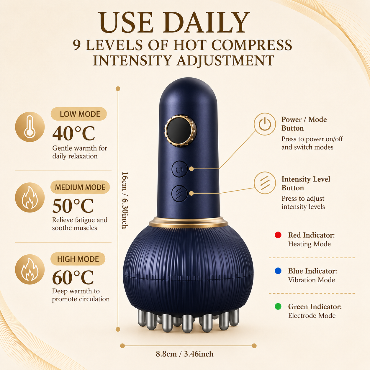 Glovea™ - EMS + Red Light Lymphatic Drainage Sculpting System