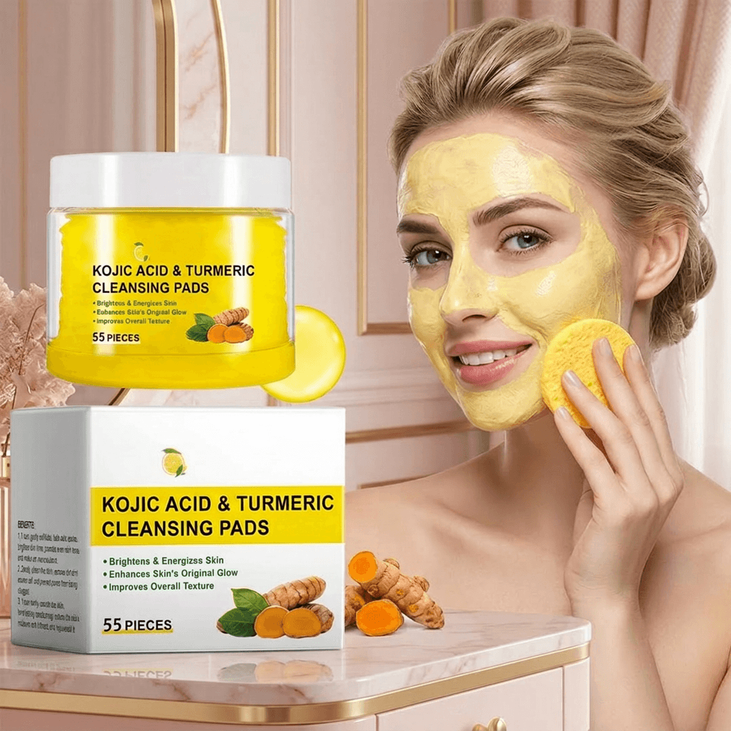 Glovea™ - Turmeric Kojic Acid Exfoliating Pads