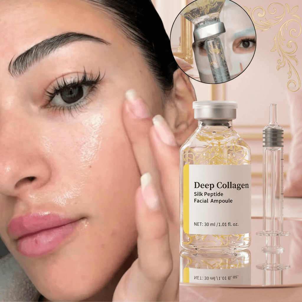 Glovea™ - Anti-Aging Silk Peptide Deep Collagen Ampoule Serum