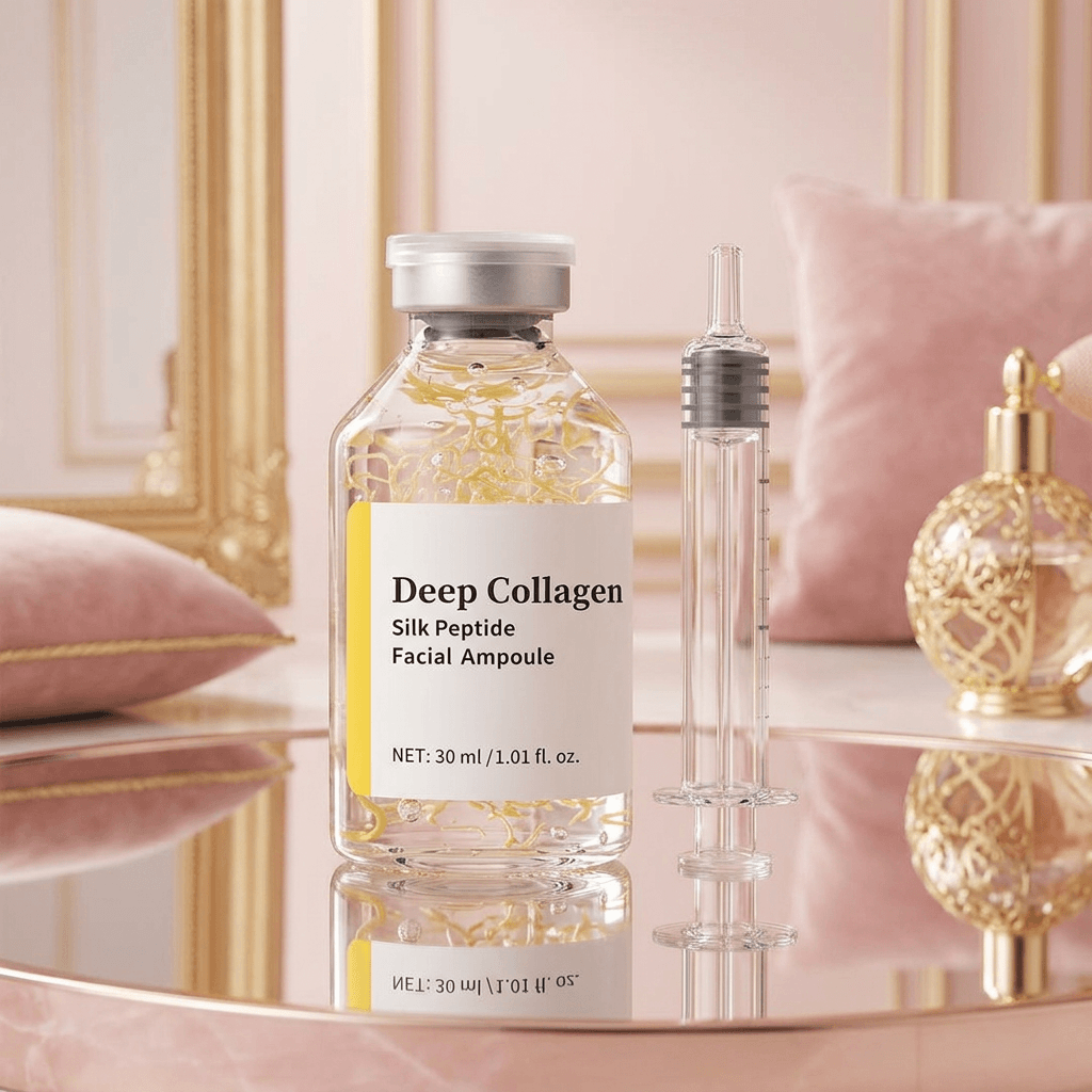 Glovea™ - Anti-Aging Silk Peptide Deep Collagen Ampoule Serum