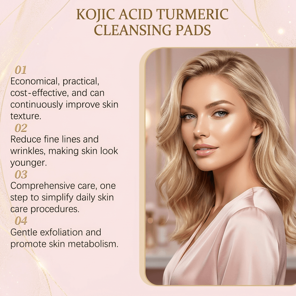 Glovea™ - Turmeric Kojic Acid Exfoliating Pads